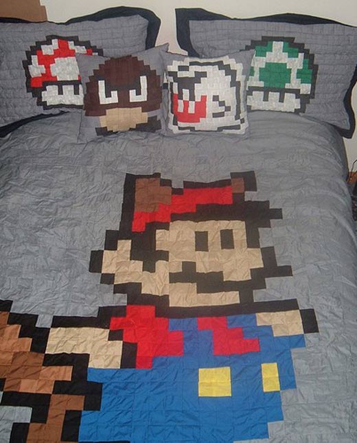 mario-theme-bed